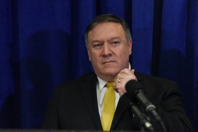 Praising government-to-be, Pompeo says West Bank annexation is up to Israel